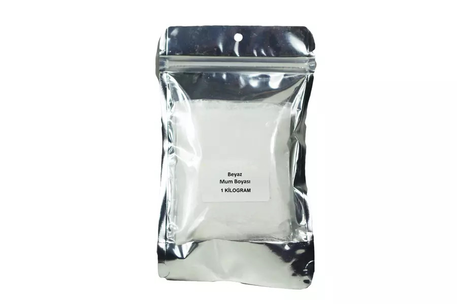 Beyaz Toz Mum Boyası 1 KG - 1