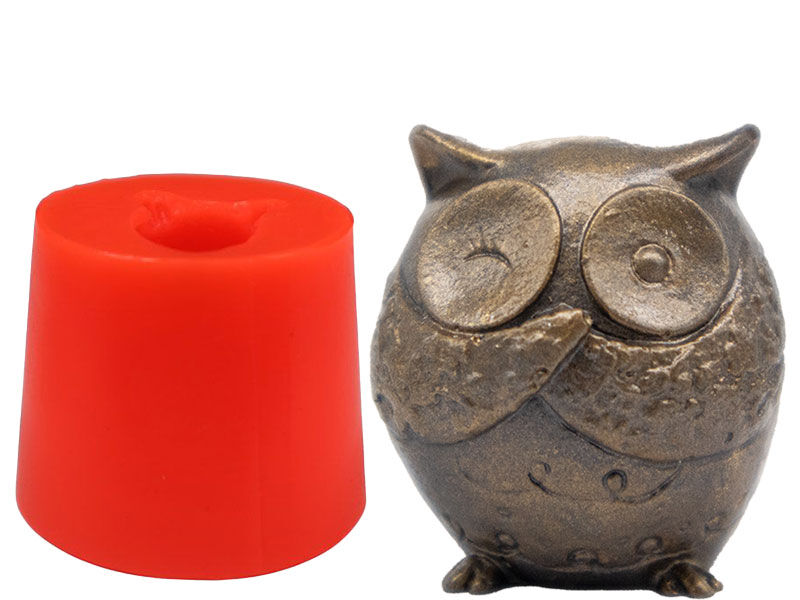 Bilmiyorum Baykuş Silikon Mum Kalıbı M-105 - 1