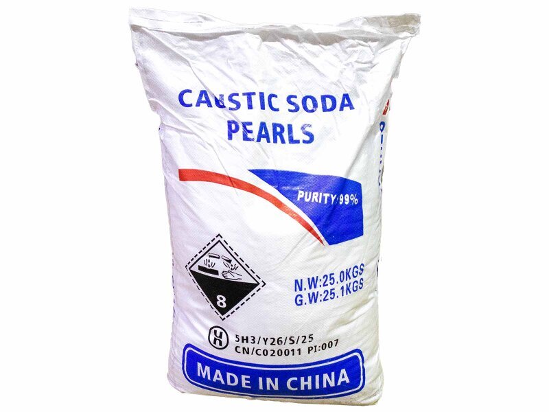 Boncuk Kostik Soda - Sodyum Hidroksit - 25 KG - Kimyacınız