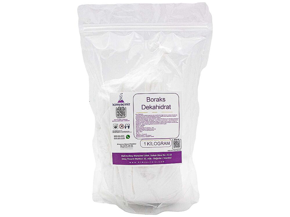 Boraks Dekahidrat 1 KG - 1