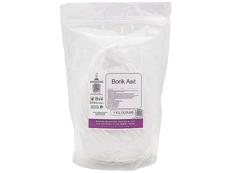 Borik Asit 1 KG - Kimyacınız