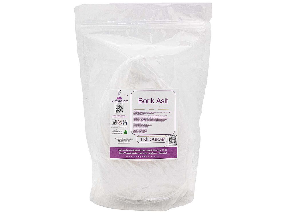 Borik Asit 1 KG - 1