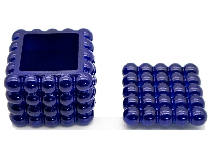 Bubble Kapaklı Beton Saksı Silikon Kalıp B-112 - 2