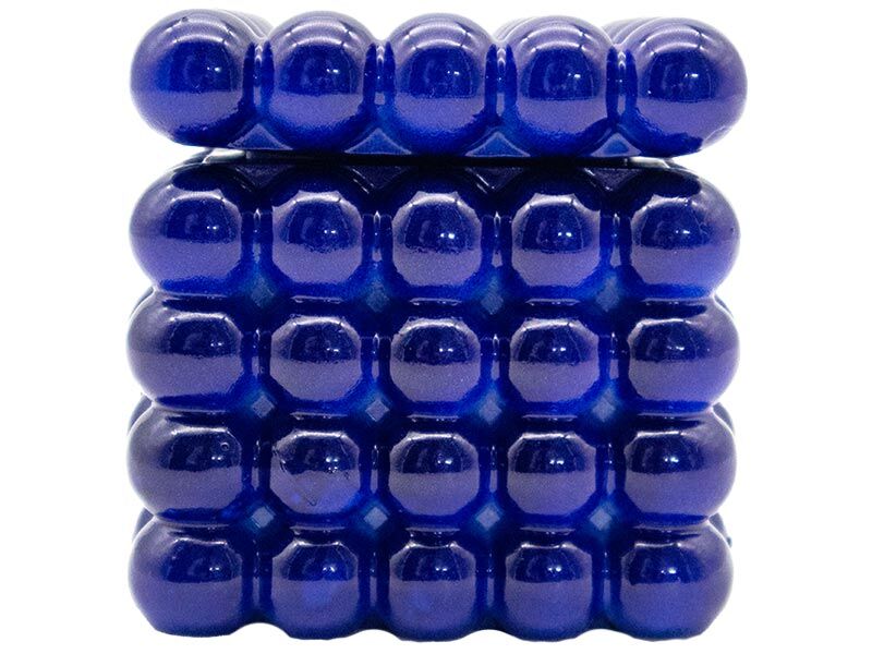 Bubble Kapaklı Beton Saksı Silikon Kalıp B-112 - 3