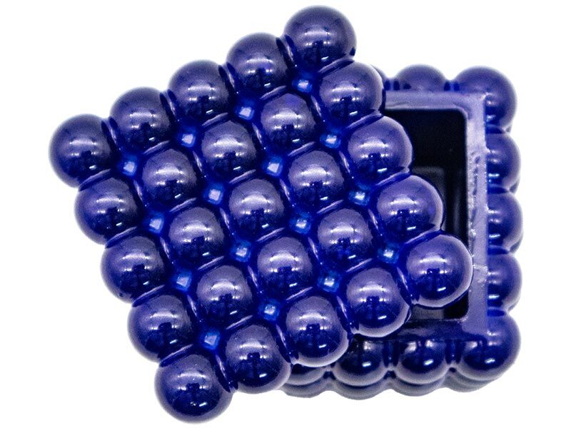 Bubble Kapaklı Beton Saksı Silikon Kalıp B-112 - 6