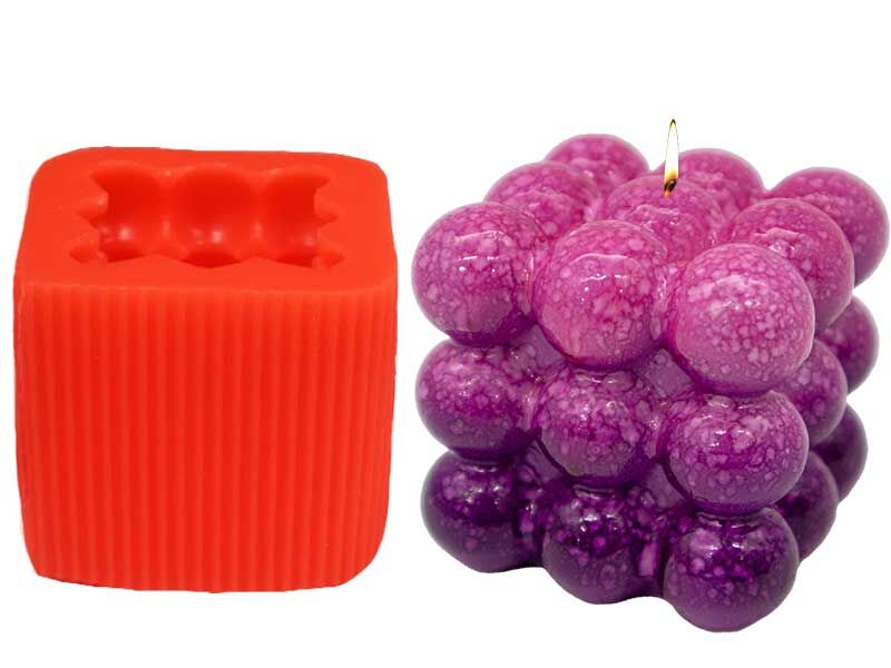 Bubble Silikon  Mum Kalıbı M-34 - 8