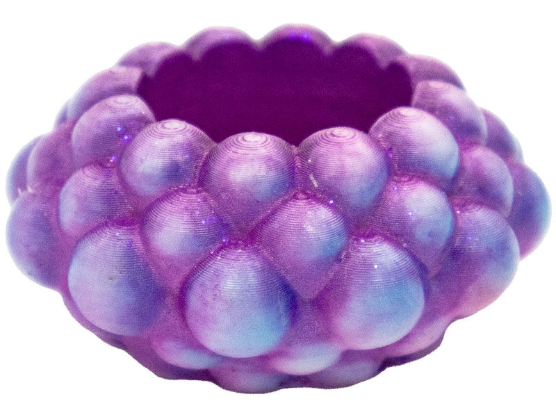 Bubble Tealight Şamdan Beton Saksı Silikon Kalıp B-110 - 3