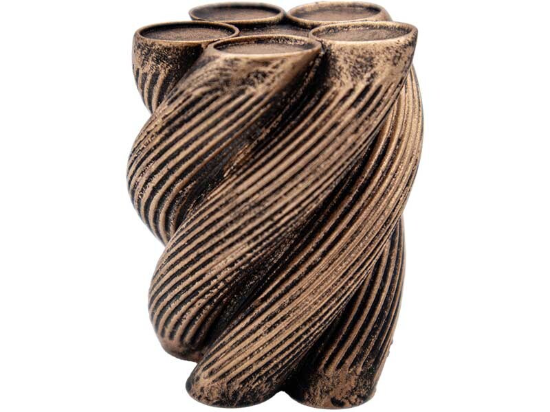 Burgu Sarmal Silikon Mum Kalıbı M-176 - 4