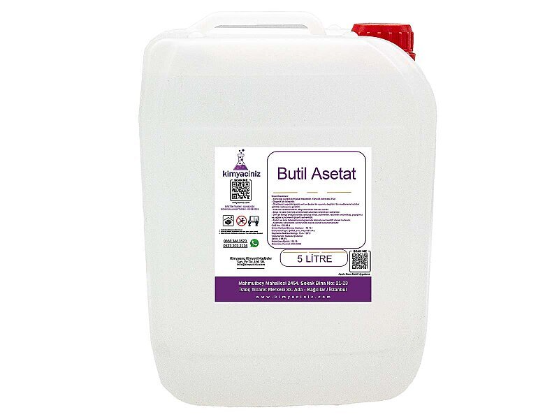 Butil Asetat 5 LT - Kimyacınız