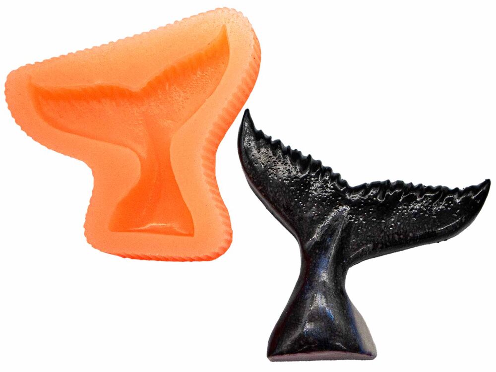 Büyük Deniz Kızı Kuyruğu Silikon Mum Kalıbı M-321 - 1