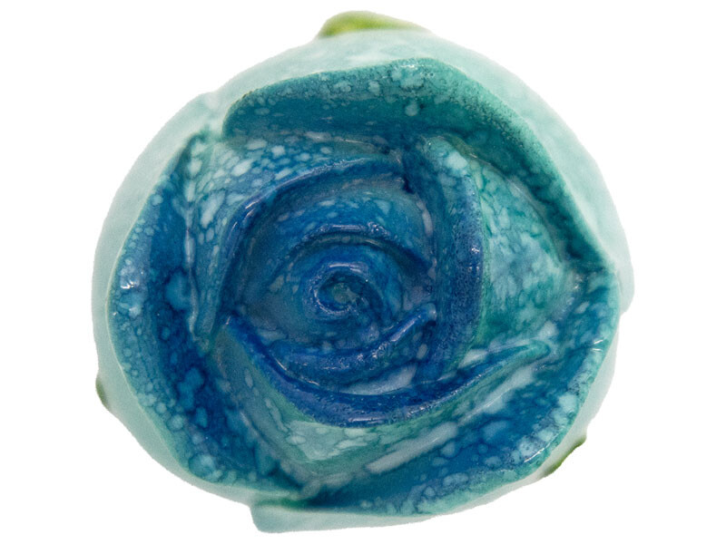 Büyük Goncagül Silikon Mum Kalıbı M-119 - 6