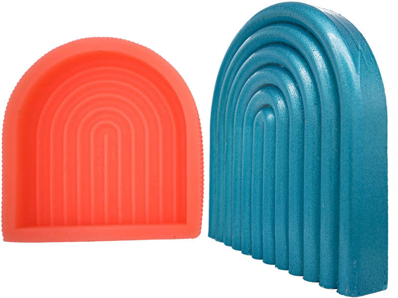 Büyük Kemer Silikon Mum Kalıbı M-143 - 1