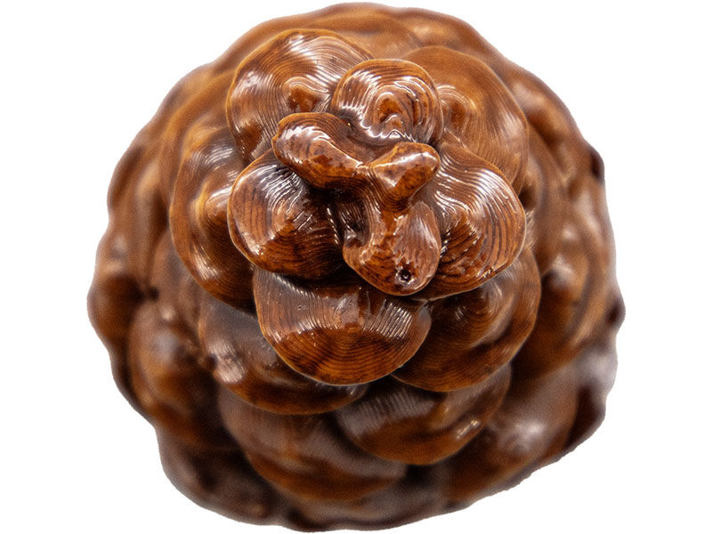 Büyük Kozalak Silikon Mum Kalıbı M-137 - 4