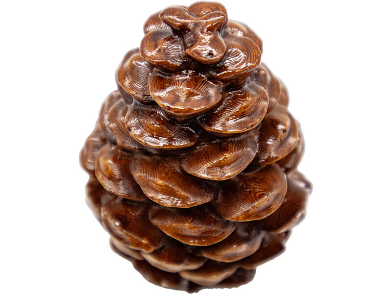 Büyük Kozalak Silikon Mum Kalıbı M-137 - 5