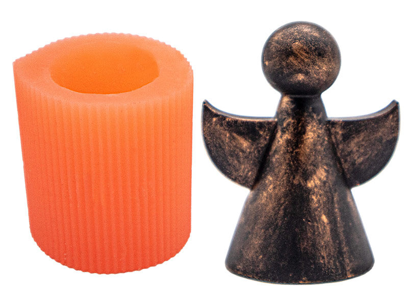 Büyük Melek Silikon Mum Kalıbı M-314 - 1