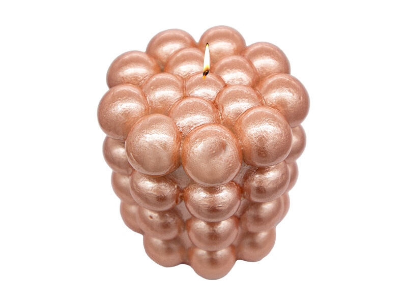 Büyük Yuvarlak Bubble Silikon Mum Kalıbı M-135 - 5