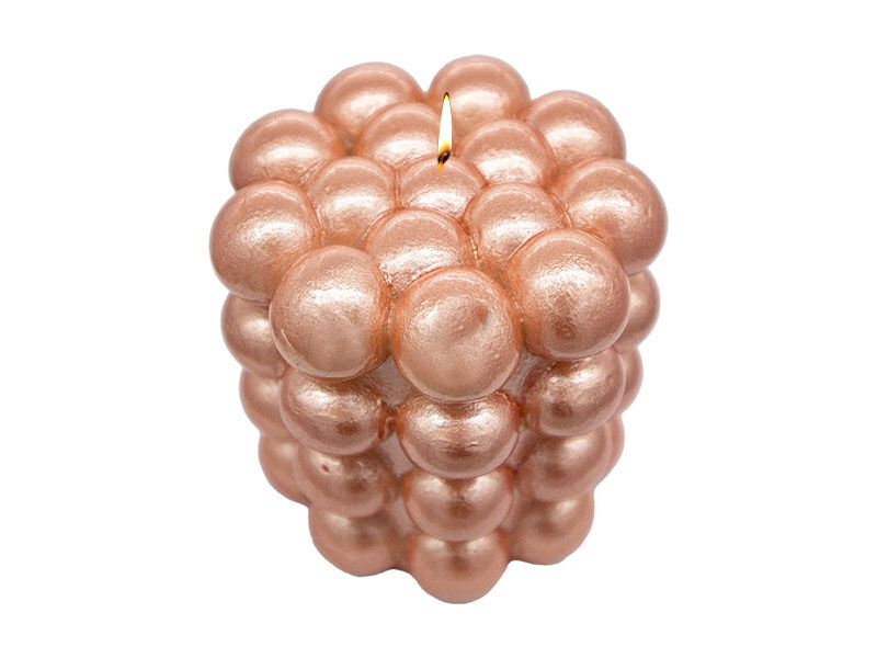 Büyük Yuvarlak Bubble Silikon Mum Kalıbı M-135 - 5