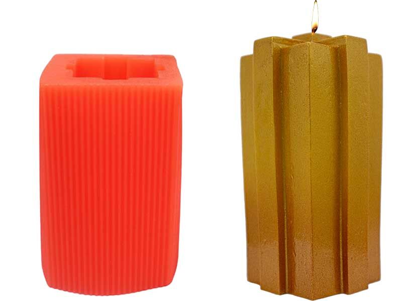 Buz Dağı Silikon Mum Kalıbı M-39 - 6