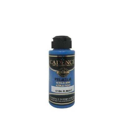 Cadence 0156 R. Mavi Premium Akrilik Boya 120 ML - Cadence