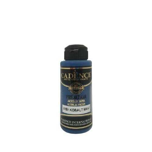 Cadence 0158 Kobalt Mavi Premium Akrilik Boya 120 ML - Cadence