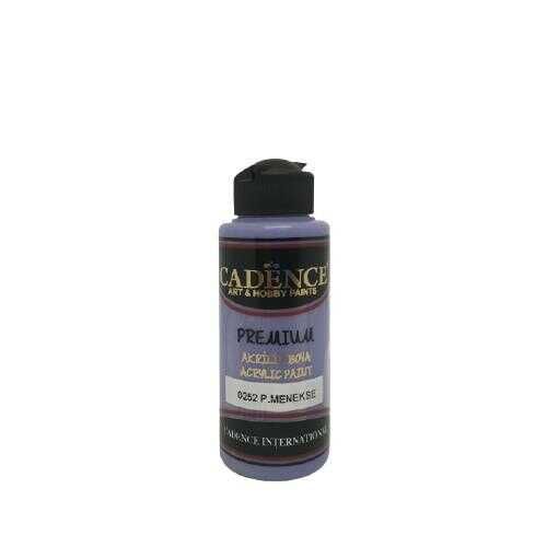 Cadence 0252 P. Menekşe Premium Akrilik Boya 120 ML - Cadence