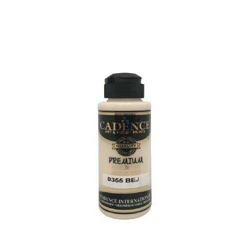 Cadence 0355 Bej Premium Akrilik Boya 120 ML - Cadence