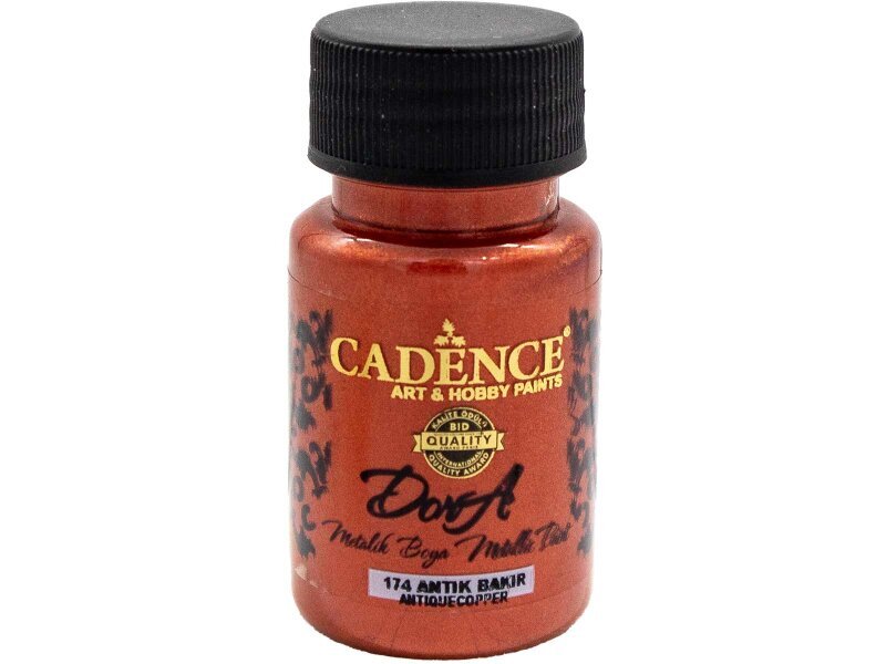 Cadence 174 Antik Bakır Dora Metalik Boya 50 ML - 2
