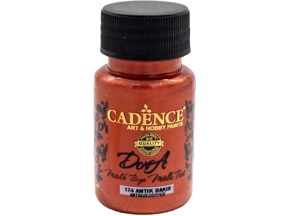 Cadence 174 Antik Bakır Dora Metalik Boya 50 ML - 2