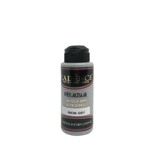 Cadence 6036 Gri Premium Akrilik Boya 120 ML - Cadence