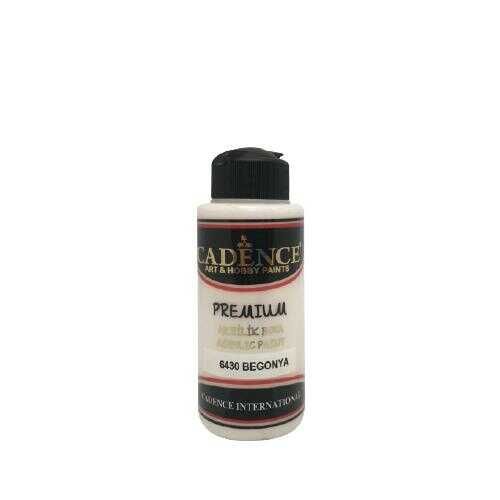 Cadence 6430 Begonya Premium Akrilik Boya 120 ML - Cadence