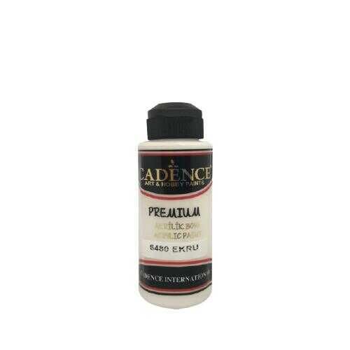Cadence 6480 Ekru Premium Akrilik Boya 120 ML - Cadence