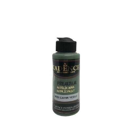 Cadence 8022 Çayır Yeşili Premium Akrilik Boya 120 ML - Cadence