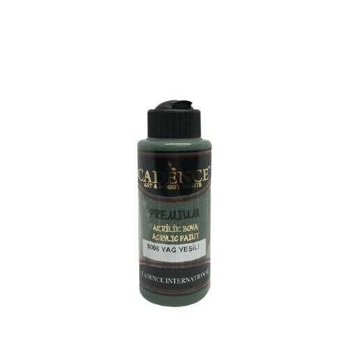 Cadence 9006 Yağ Yeşili Premium Akrilik Boya 120 ML - Cadence