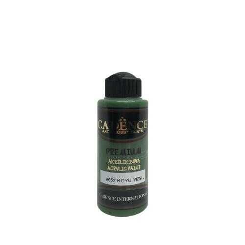 Cadence 9052 Koyu Yeşil Premium Akrilik Boya 120 ML - Cadence