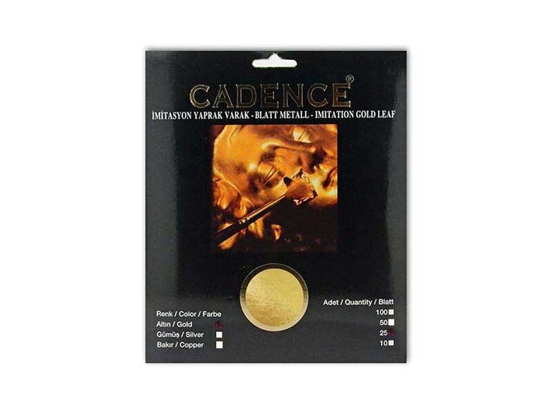 Cadence Altın Yaprak Varak 25 Adet - Cadence