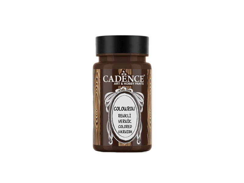 Cadence CV015 Colour On Renkli Vernik 90 ML Acı Kahve - Cadence
