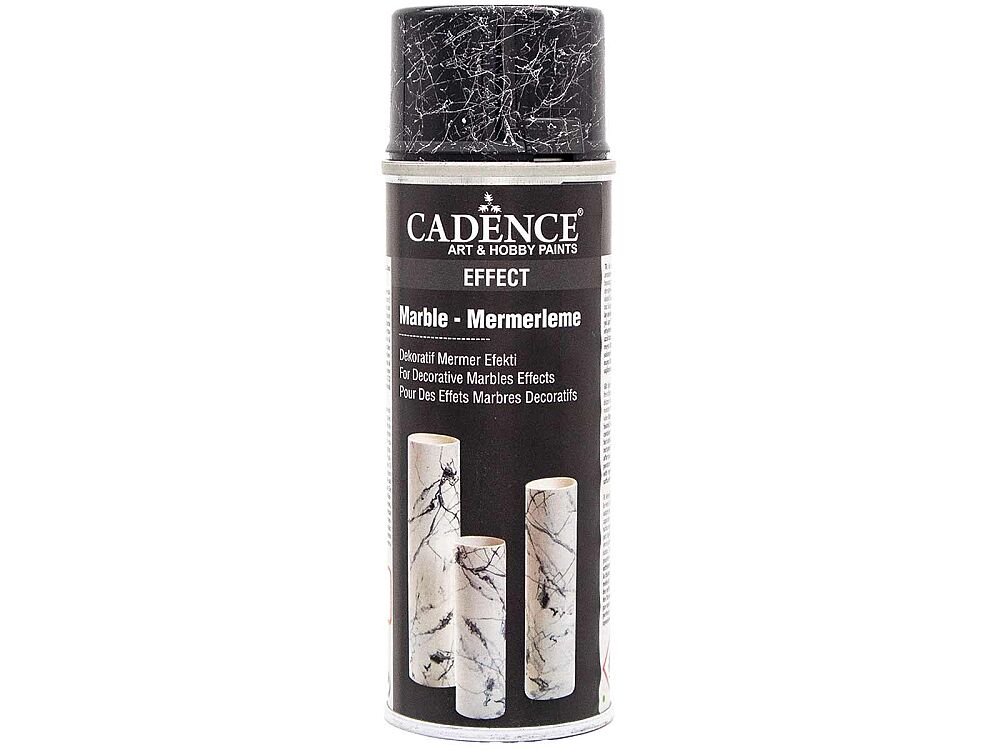 Cadence Gümüş Silver Sprey Mermer Efekti 200 ML - 1