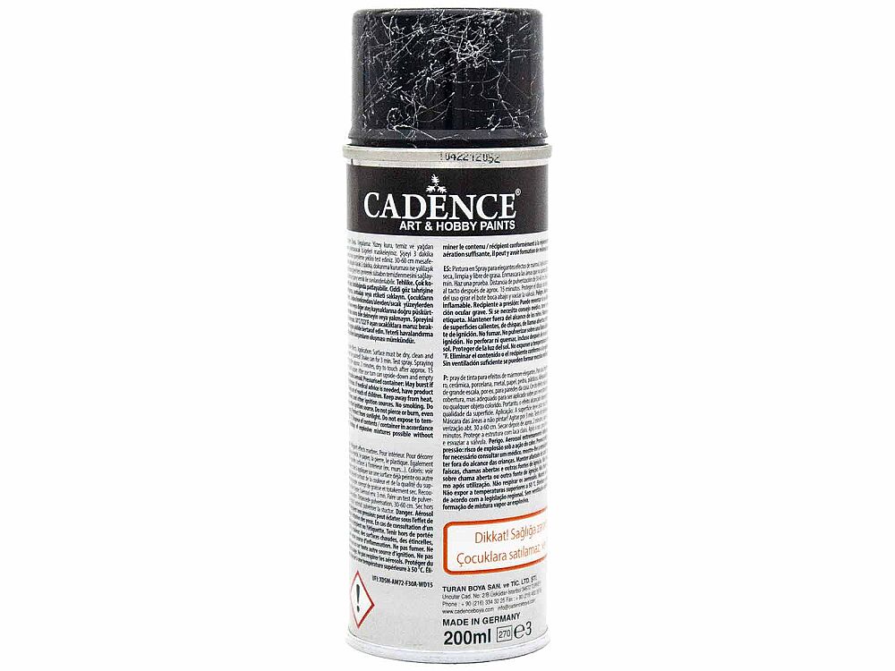 Cadence Gümüş Silver Sprey Mermer Efekti 200 ML - 3