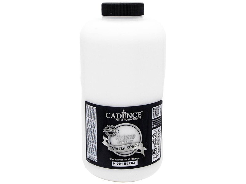 Cadence H-001 Hybrid Multisurface Akrilik Boya 2 LT Beyaz - Cadence