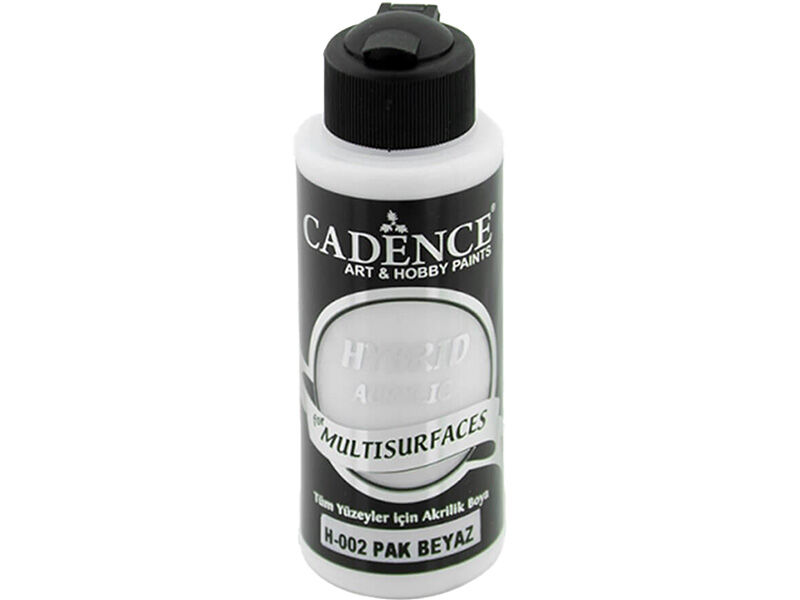 Cadence H-002 Pak Beyaz Hybrid Multisurfaces Akrilik Boya 120 ML - 1