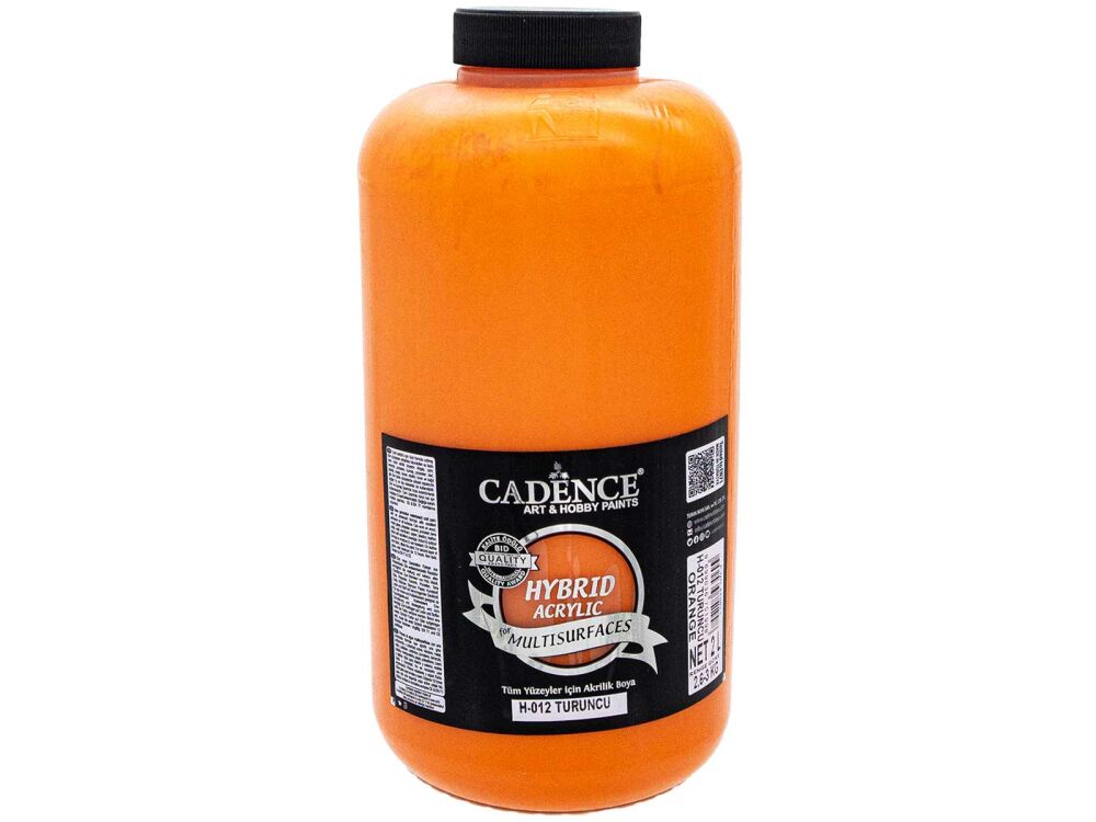 Cadence H-012 Hybrid Multisurface Akrilik Boya 2 LT  Turuncu - 1