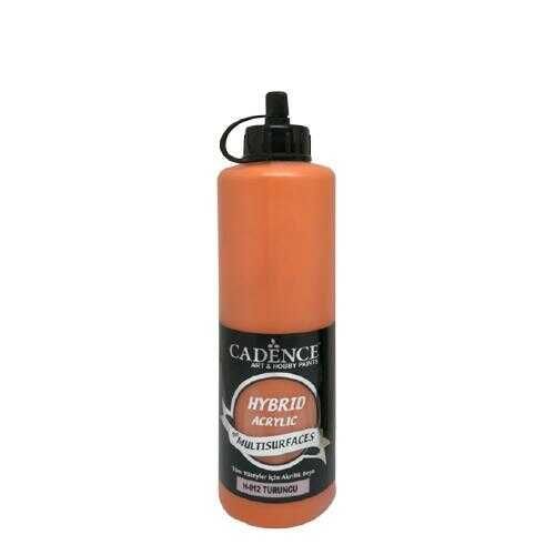 Cadence H-012 Turuncu Hybrid Multisurfaces Akrilik Boya 500 ML - Cadence
