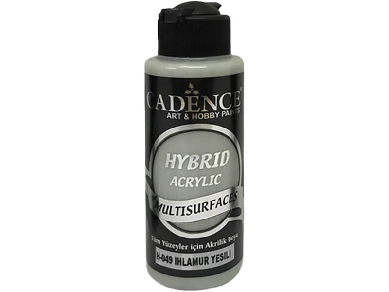 Cadence H-049 Ihlamur Yeşili Hybrid Multisurfaces Akrilik Boya 120 ML - 1