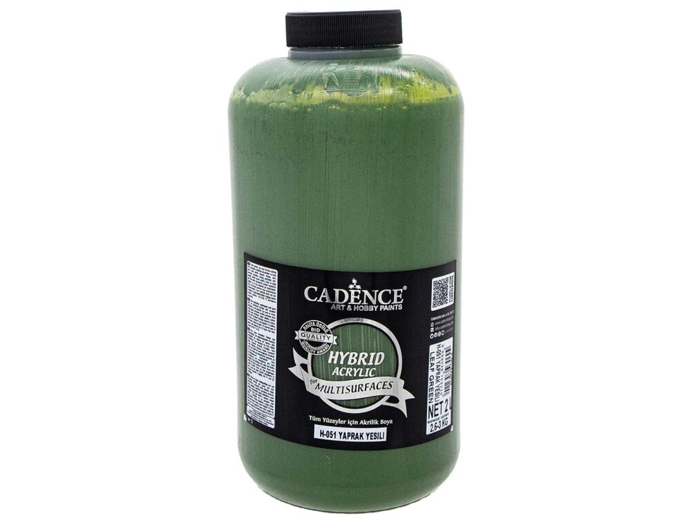 Cadence H-051 Multisurface Akrilik Boya 2 LT Yaprak Yeşil - 1