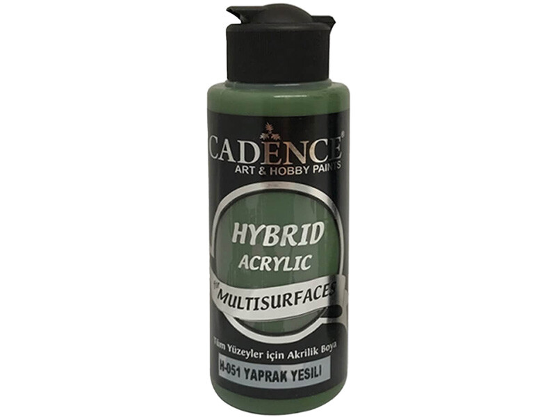 Cadence H-051 Yaprak Yeşili Hybrid Multisurfaces Akrilik Boya 120 ML - Kimyacınız