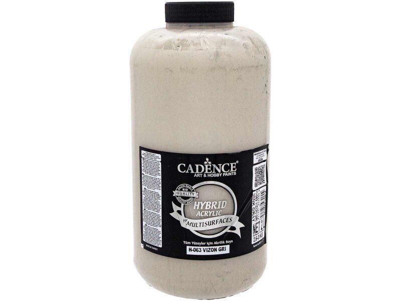 Cadence H-063 Hybrid Multisurface Akrilik Boya 2 LT Vizon Gri - Cadence