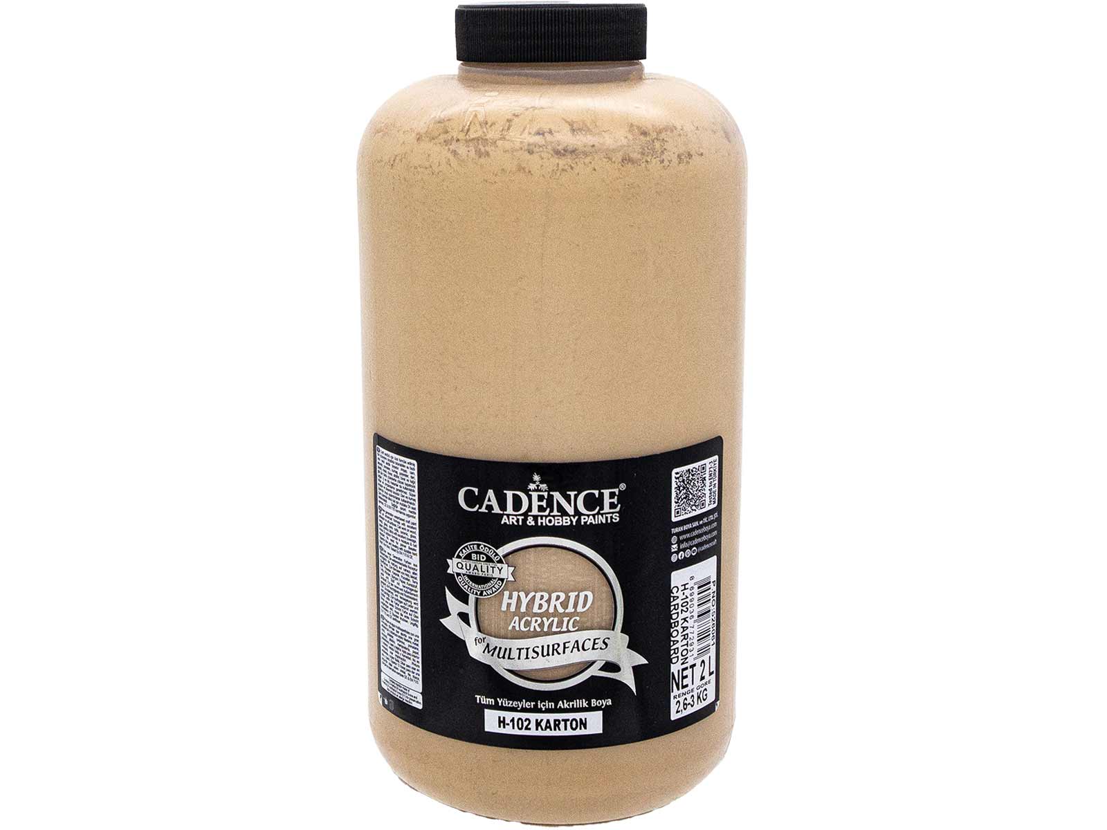 Cadence H-102 Hybrid Multisurface Akrilik Boya 2 LT Karton