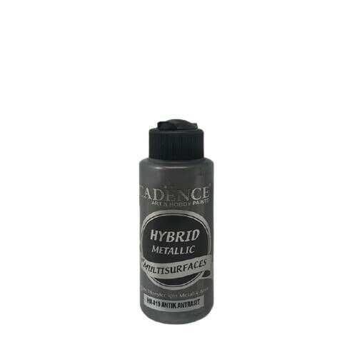 Cadence HM-819 Antik Antrasit Hybrid Multisurfaces Akrilik Boya 120 ML - 1