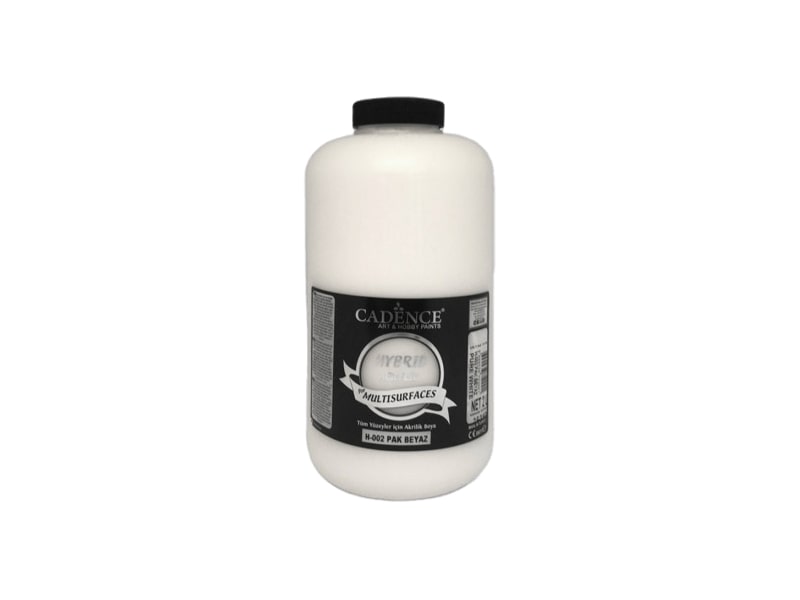 Cadence H-002 Hybrid Multisurface Akrilik Boya 2 LT Pak Beyaz - Cadence