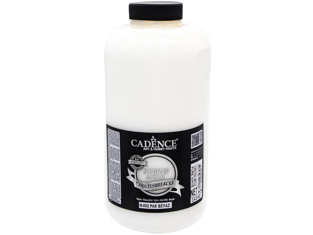 Cadence H-002 Hybrid Multisurface Akrilik Boya 2 LT Pak Beyaz - 1